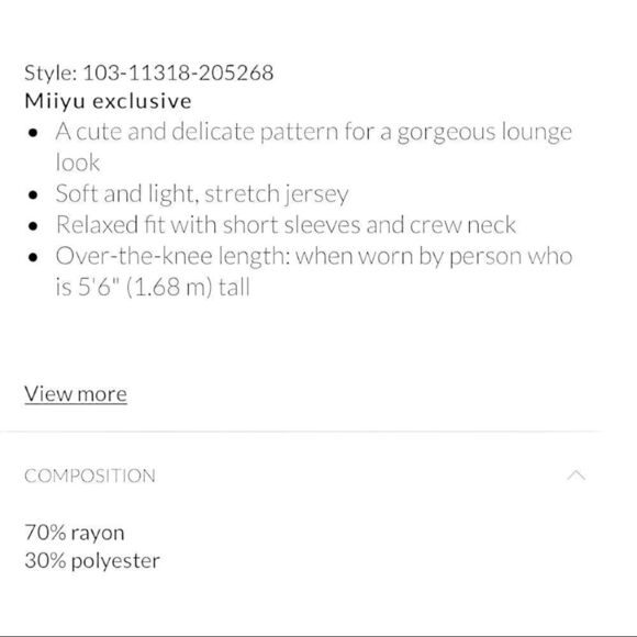 🎁NWT Miiyu Red Small Dot Nightgown Size XS🎁 - Picture 2 of 8